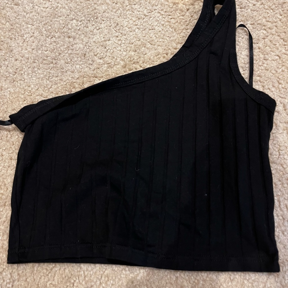 SHEIN one-shoulder top